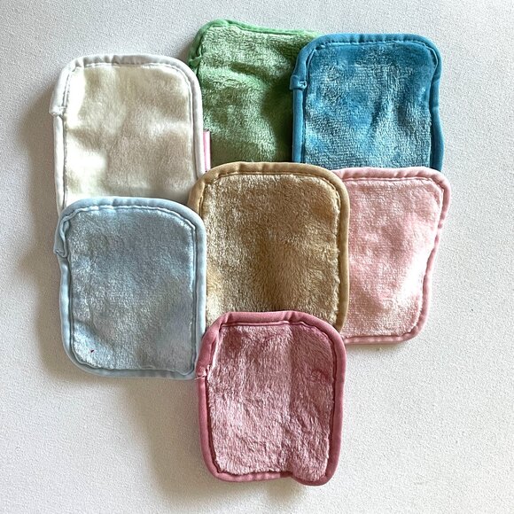 MAKEUP ERASER Multi Color 7 Day Set with Laundry Bag and Storage Bag-New! - Picture 6 of 7